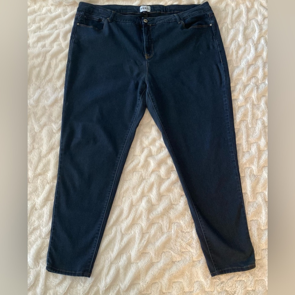 👖Rebel x Angels Pin-Up Skinny Jeans - Picture 2 of 12